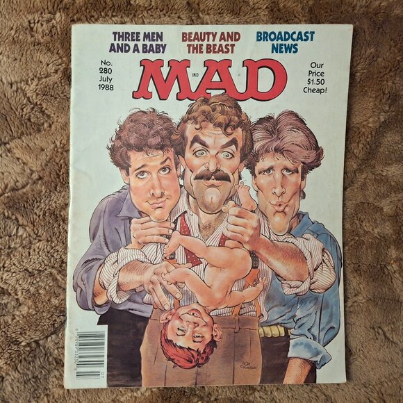 7 Mad Magazines From 1988, 1989, 1990, 1991, 1993 - Picture 6 of 16